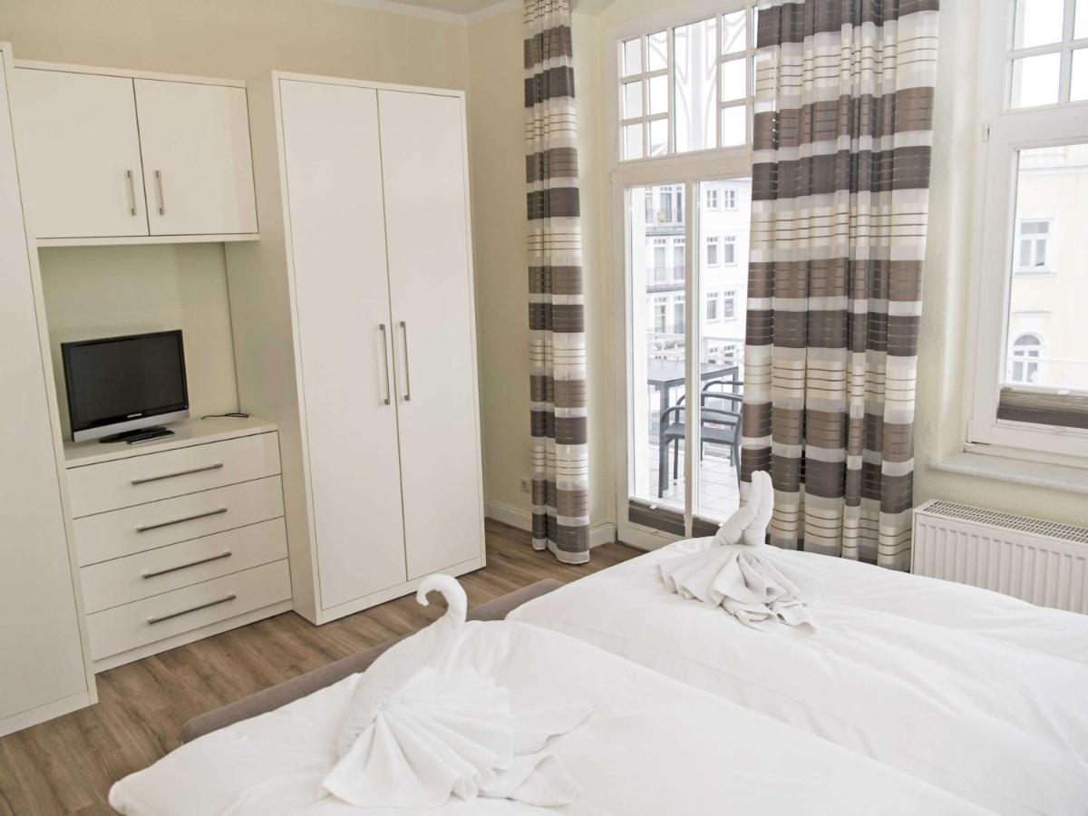 Haus Metropol - Fewo 7 Mit Balkon Und Meerblick Binz Exterior photo