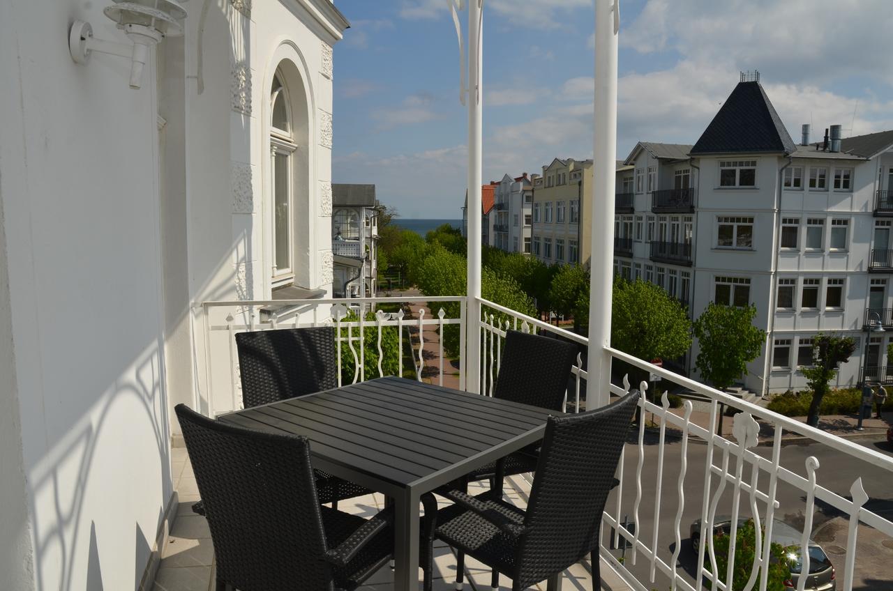 Haus Metropol - Fewo 7 Mit Balkon Und Meerblick Binz Exterior photo